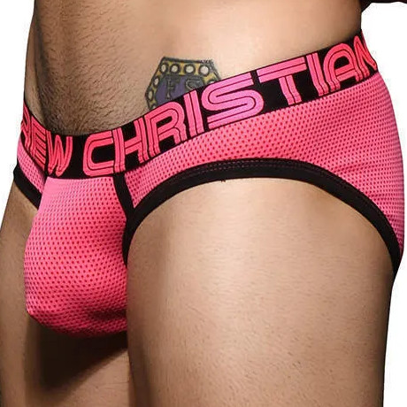 ANDREW CHRISTIAN Candy Pop Mesh Brief w/ ALMOST NAKED 92731