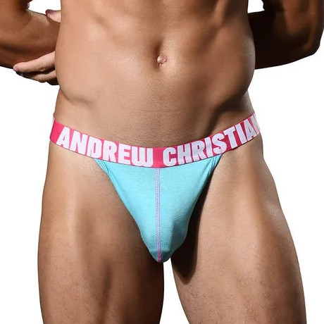 ANDREW CHRISTIAN Happy Y-Back Thong w/ ALMOST NAKED 93191