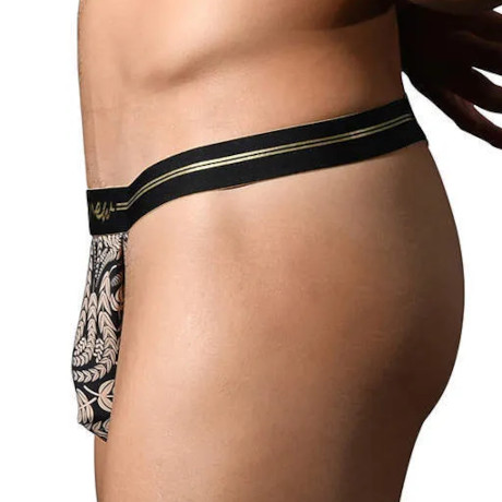ANDREW CHRISTIAN Laurel Leaf Thong w/ ALMOST NAKED 93534
