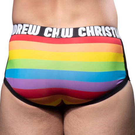 ANDREW CHRISTIAN Pride Stripe Boxer w/ ALMOST NAKED 93145