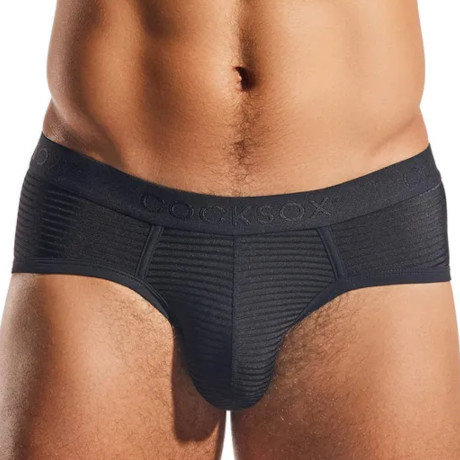 COCKSOX Lux SEMI-SHEER SPORTS BRIEF CX76LUX