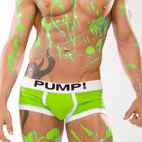 PUMP! Brightlife Lime Boxer