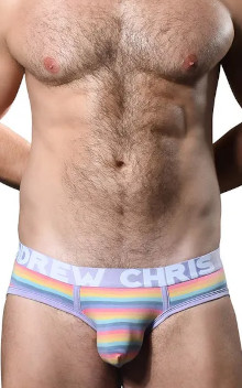 ANDREW CHRISTIAN Baby Unicorn Stripe Brief w/ ALMOST NAKED 93271