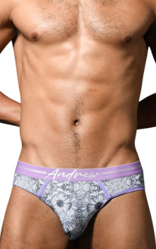 ANDREW CHRISTIAN Botanical ECO Sunflower Brief w/ ALMOST NAKED 93401