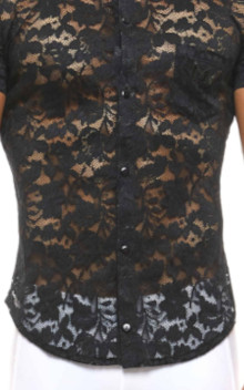 MODUS VIVENDI FLORAL LACE Shirt 04141