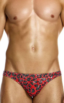 MODUS VIVENDI LEOPARD Sequins Low Cut Brief 15416