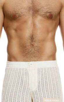 MODUS VIVENDI STRIPED CROCHET Boxer Shorts 07421