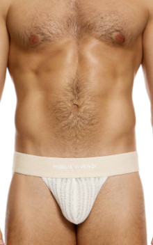 MODUS VIVENDI STRIPED CROCHET Thong 07411